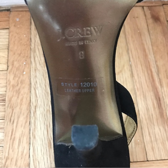 J. Crew Nicolette Heels in Black Suede - Picture 12 of 16